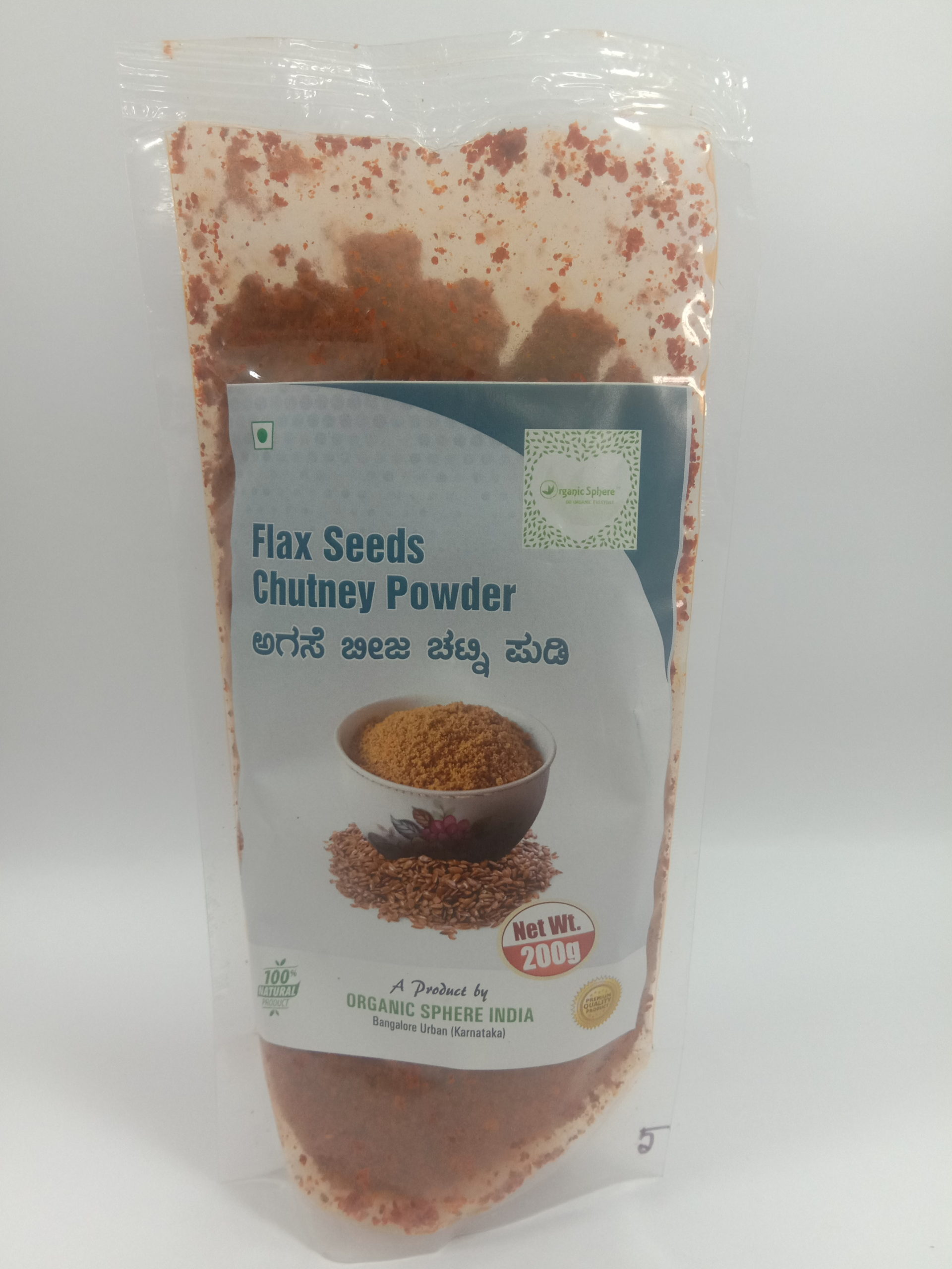 Flax Seeds Chutney Powder Buy Online Organic Sphere