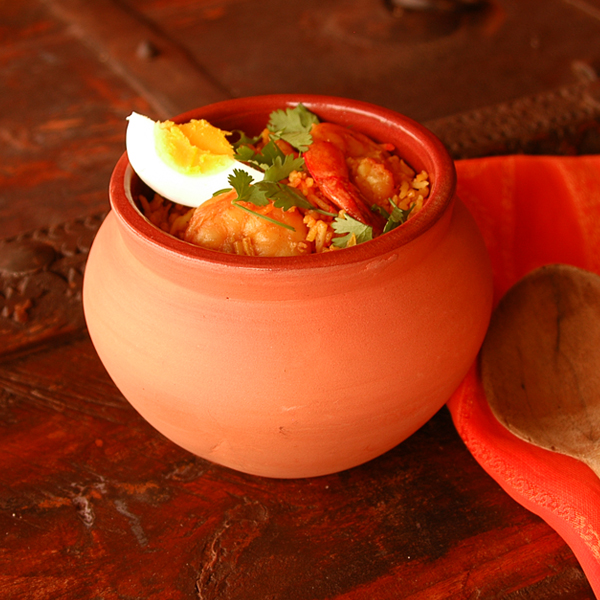 Indian/Desi Clay Biryani Pot Buy Online Organic Sphere