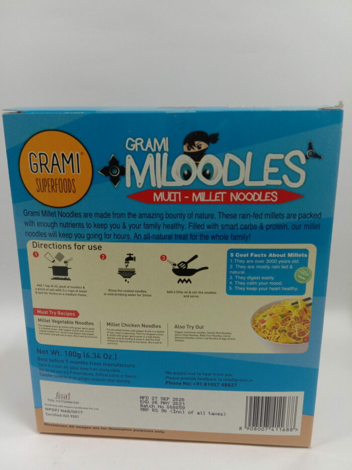 Multi Millet Noodles