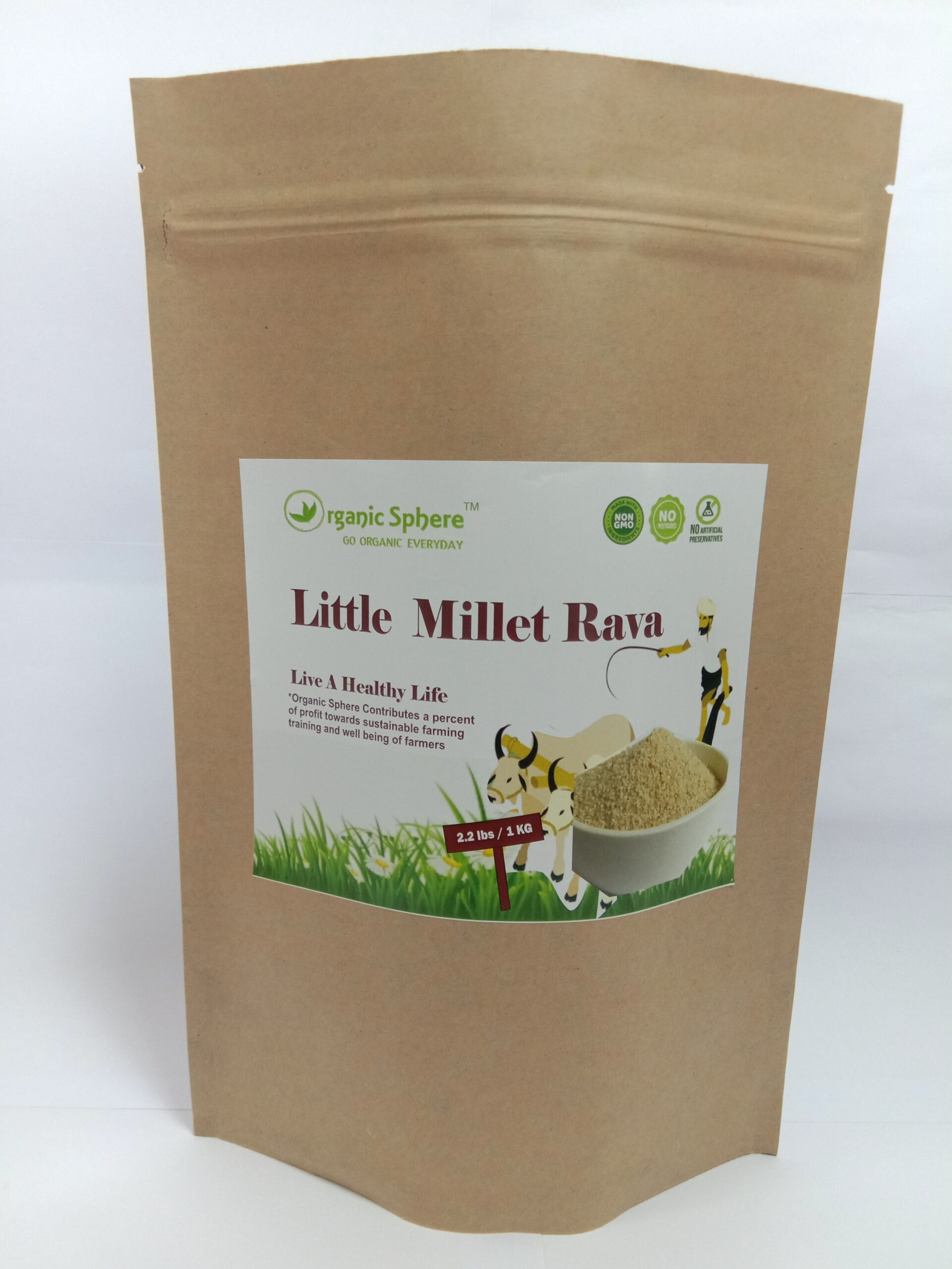Little Millet Rava Online at Best Price Organic Sphere